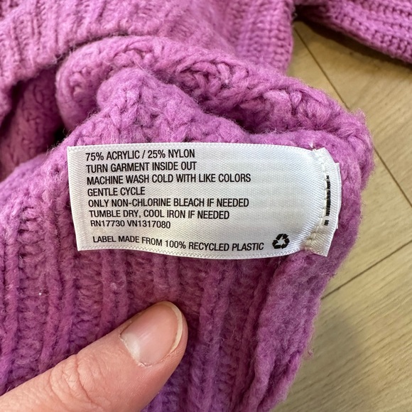 Purple Women's Sweater - A New Day - Picture 5 of 5